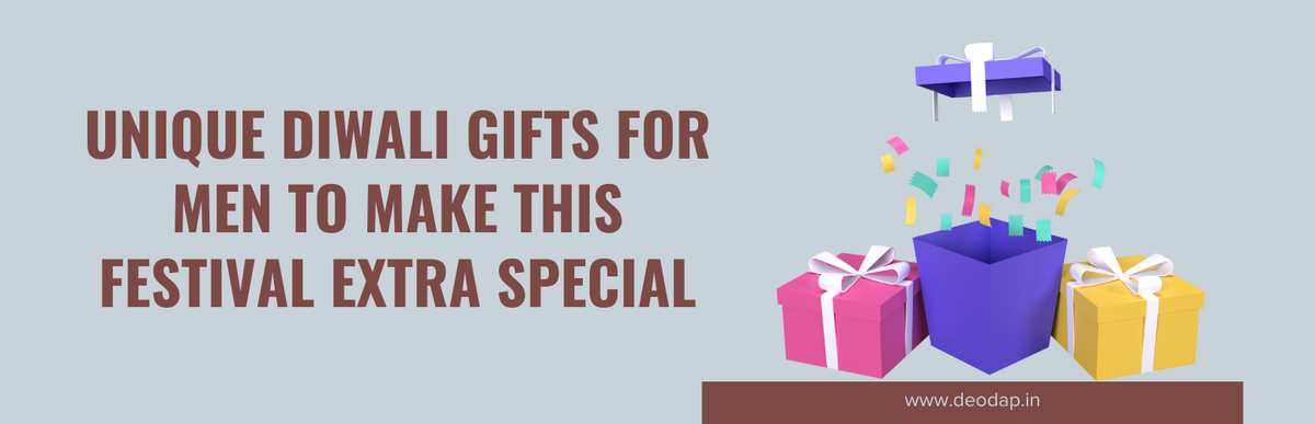 Unique Diwali Gifts for Men to Make This Festival Extra Special