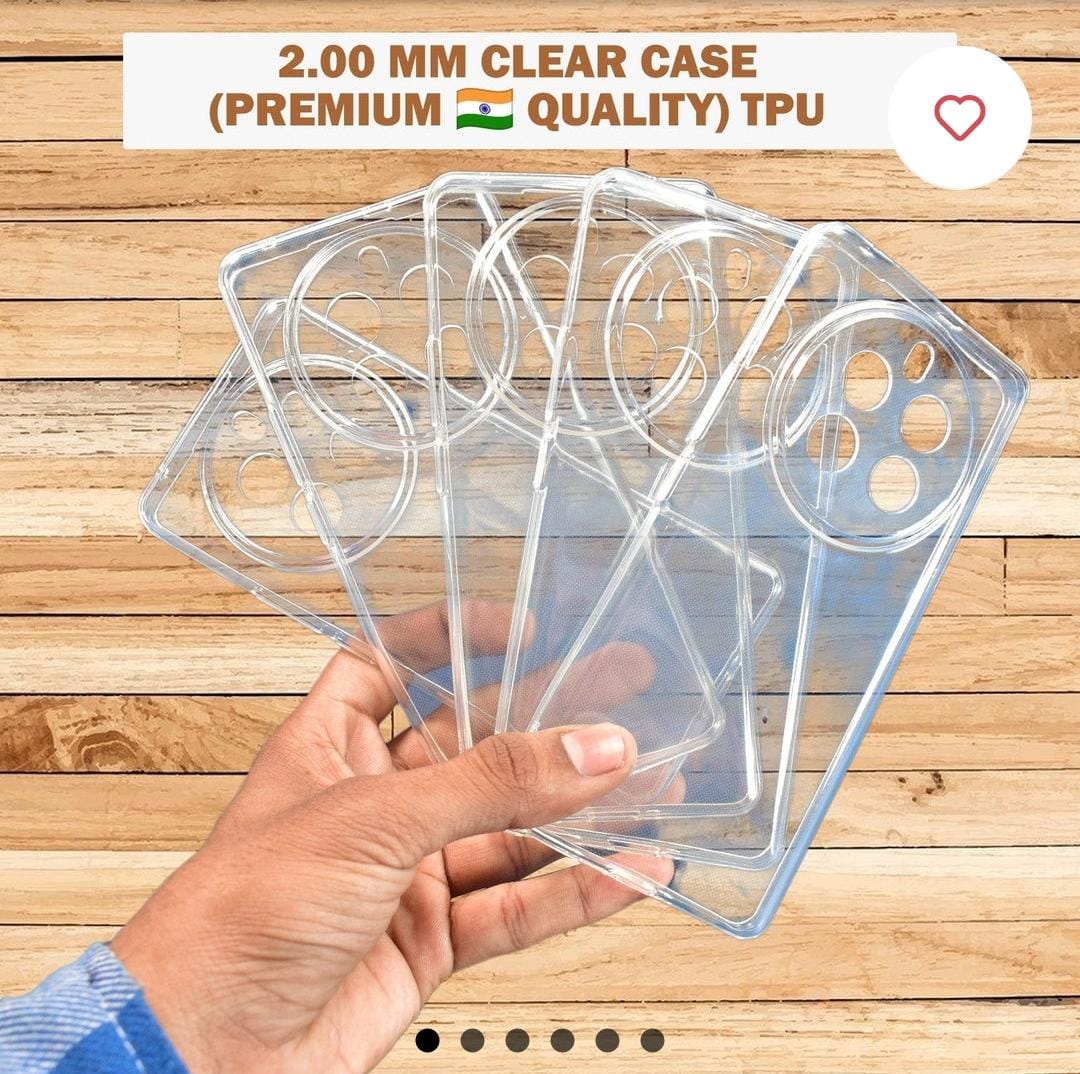 Clear Tpu Soft Case For Realme