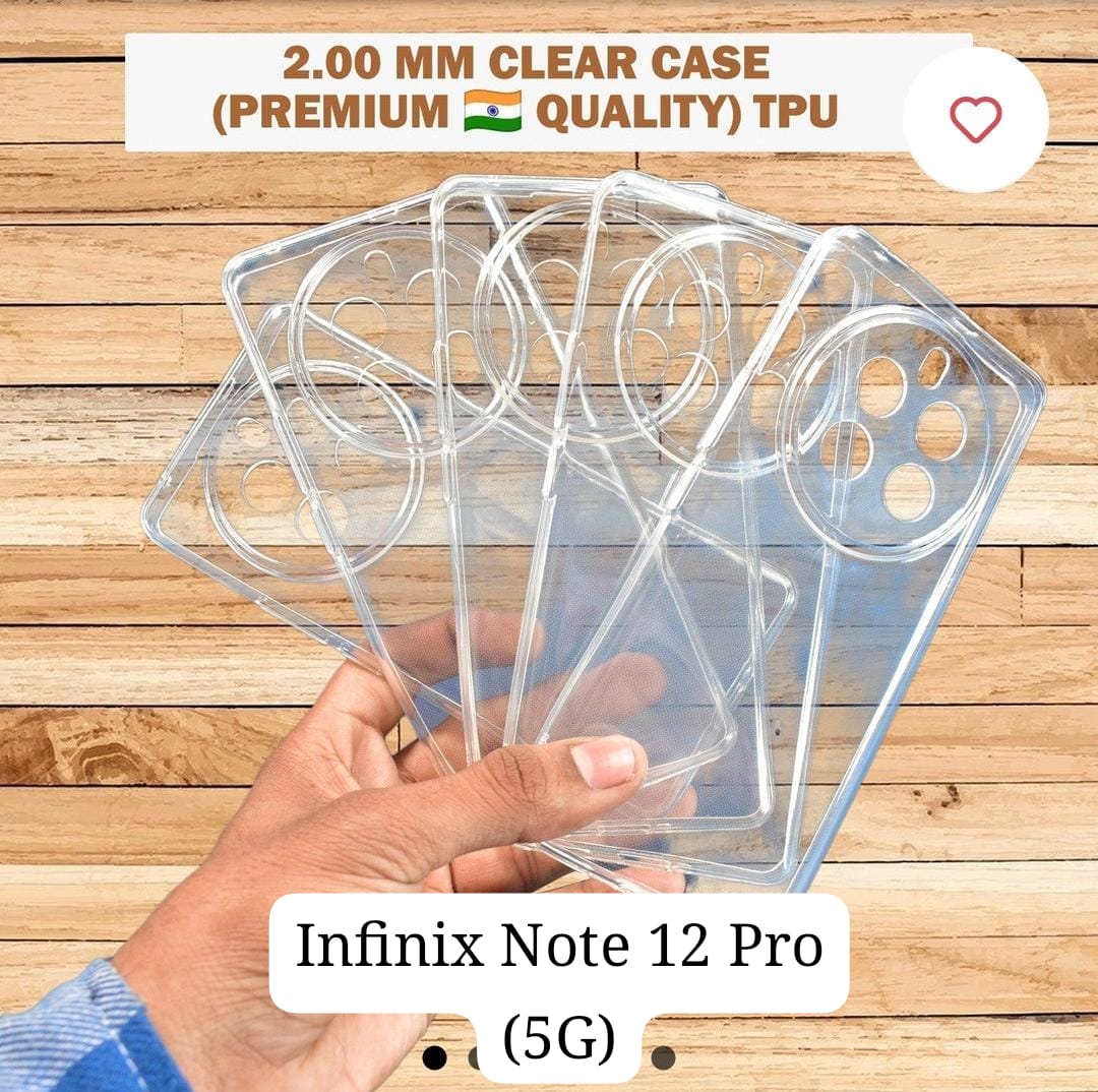 Clear Tpu Soft Case For Infinix