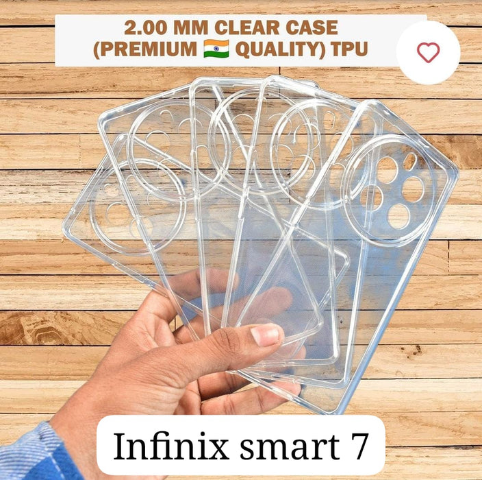 Clear Tpu Soft Case For Infinix