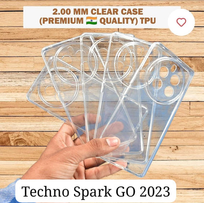 Clear Tpu Soft Case For Tecno