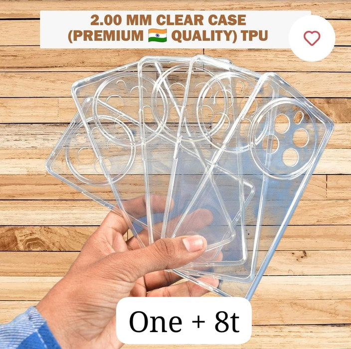 Clear Tpu Soft Case For Oneplus