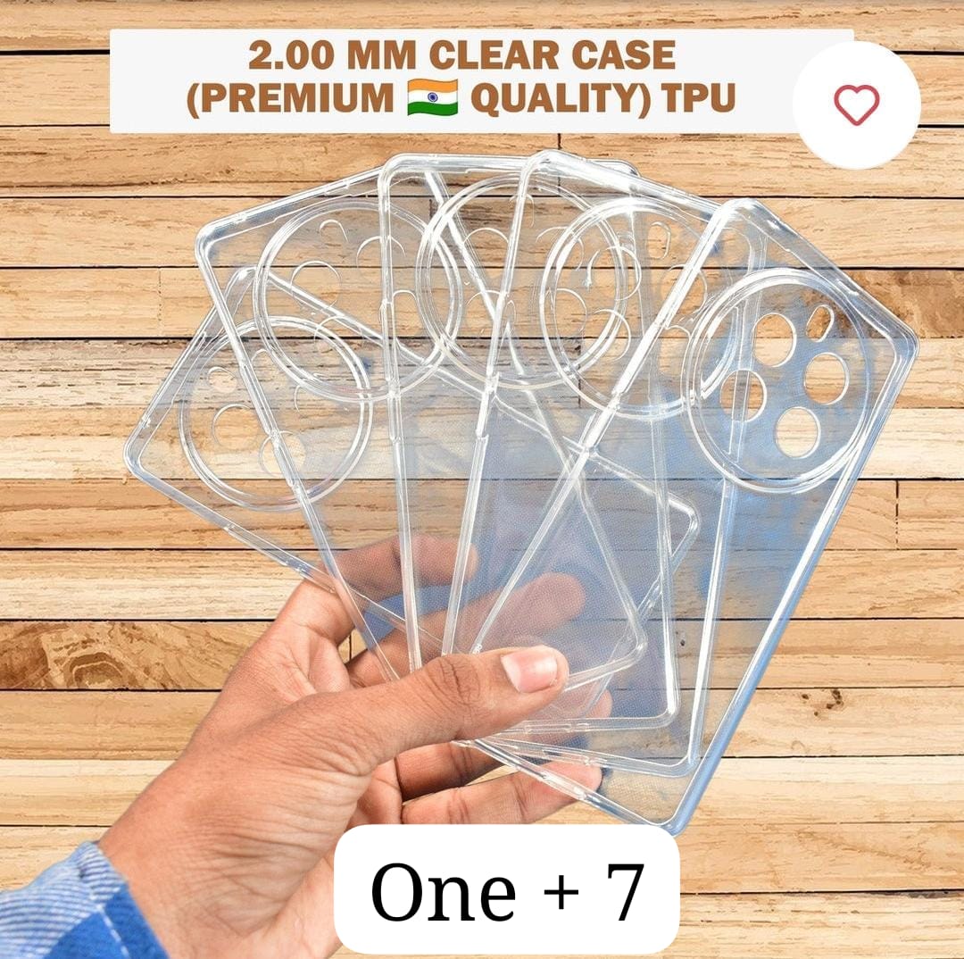 Clear Tpu Soft Case For Oneplus