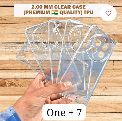 Clear Tpu Soft Case For Oneplus