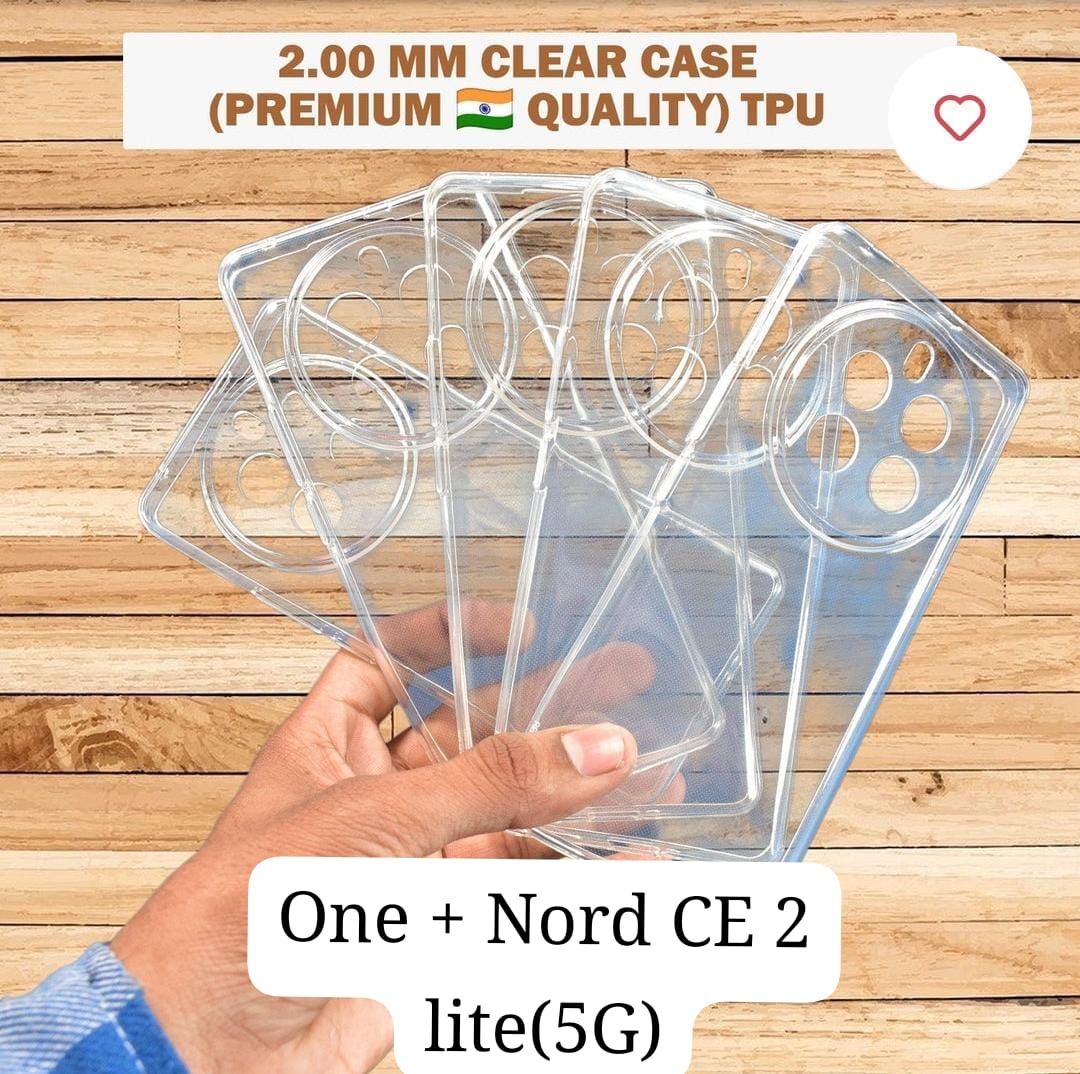 Clear Tpu Soft Case For Oneplus