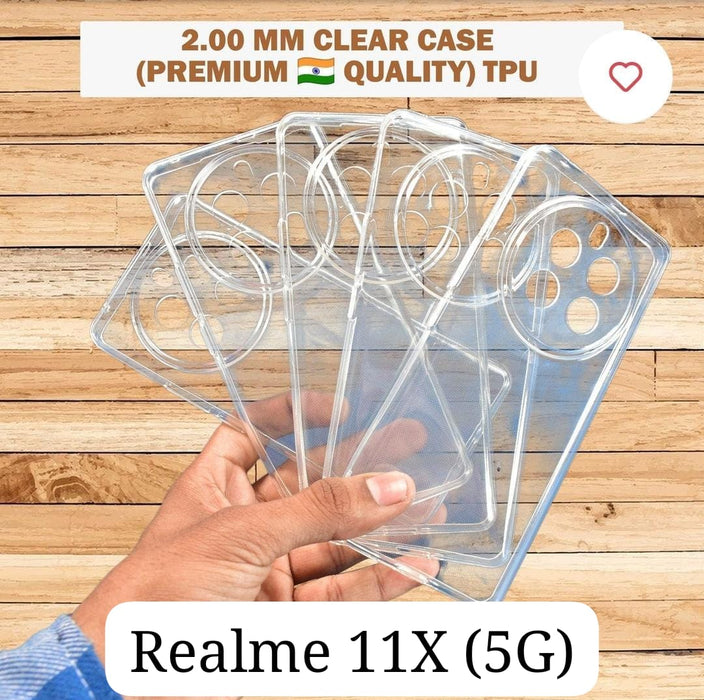 Realme के लिए क्लियर Tpu सॉफ्ट केस