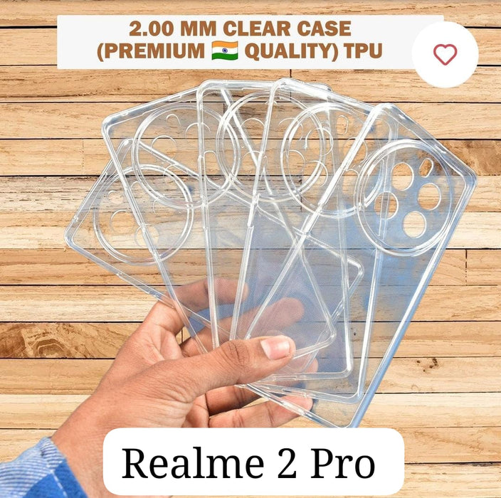 Realme के लिए क्लियर Tpu सॉफ्ट केस