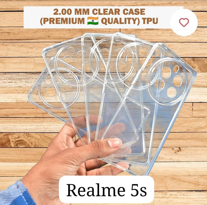 Realme के लिए क्लियर Tpu सॉफ्ट केस