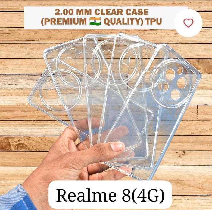 Realme के लिए क्लियर Tpu सॉफ्ट केस