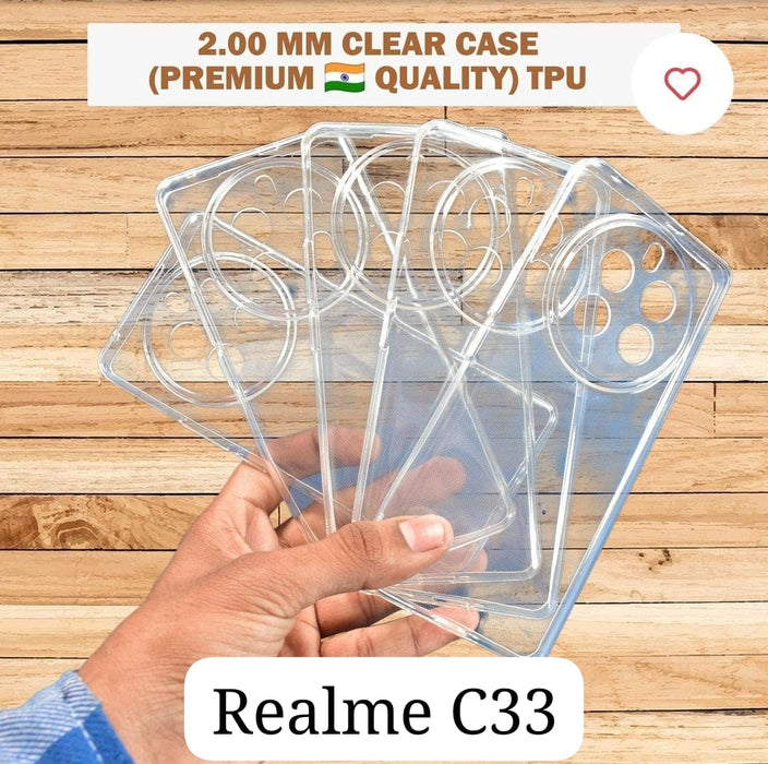 Clear Tpu Soft Case For Realme