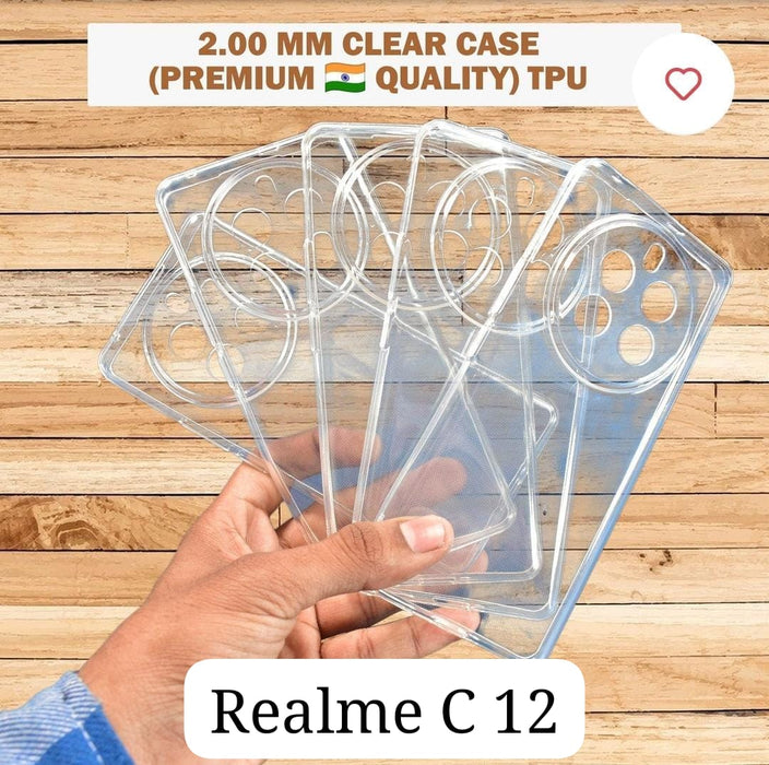 Realme के लिए क्लियर Tpu सॉफ्ट केस