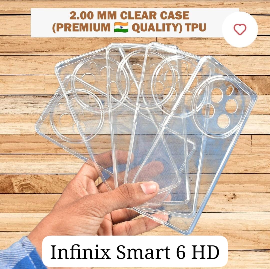 Clear Tpu Soft Case For Infinix