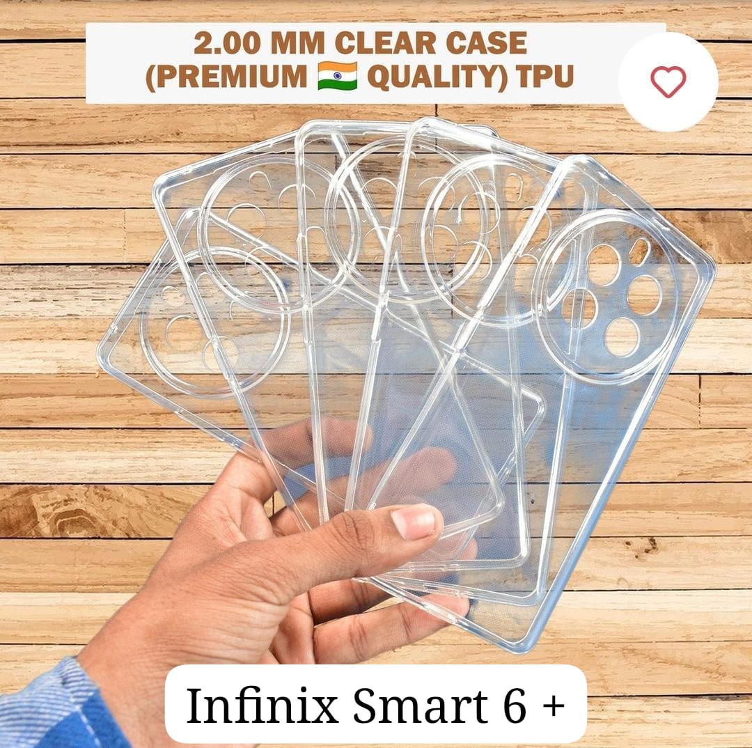 Clear Tpu Soft Case For Infinix