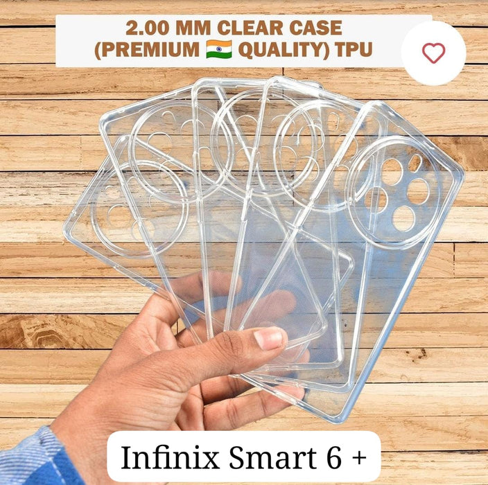 Clear Tpu Soft Case For Infinix