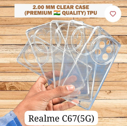 Clear Tpu Soft Case For Realme