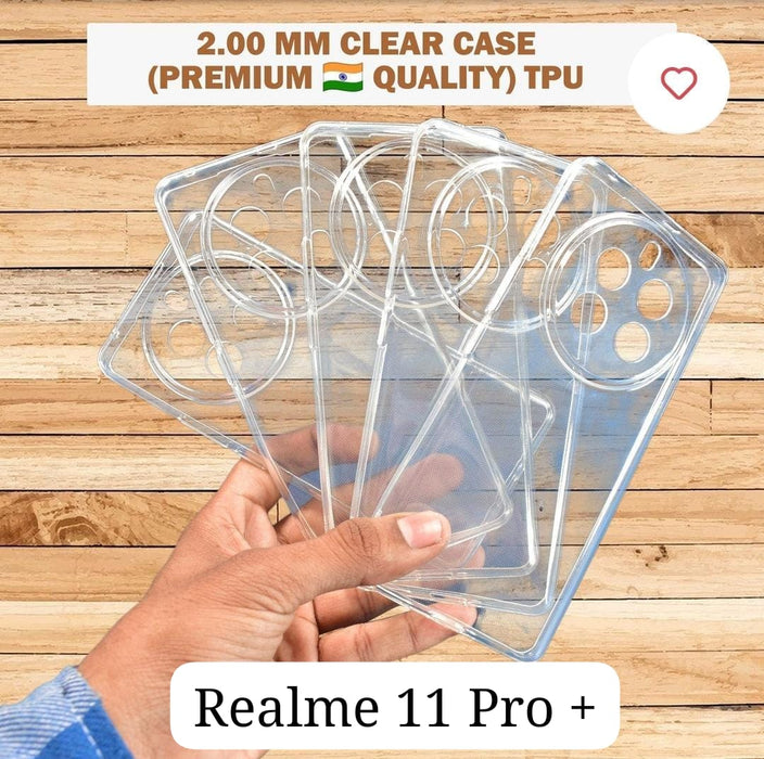 Clear Tpu Soft Case For Realme