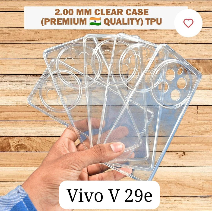 Clear Tpu Soft Case For Vivo