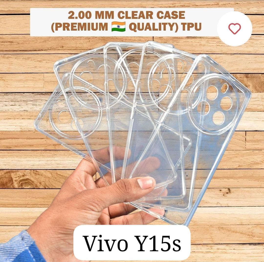 Clear Tpu Soft Case For Vivo