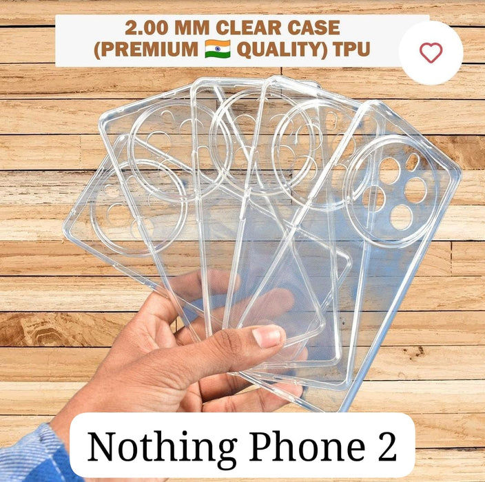 Clear Tpu Soft Case For Nothing Phone