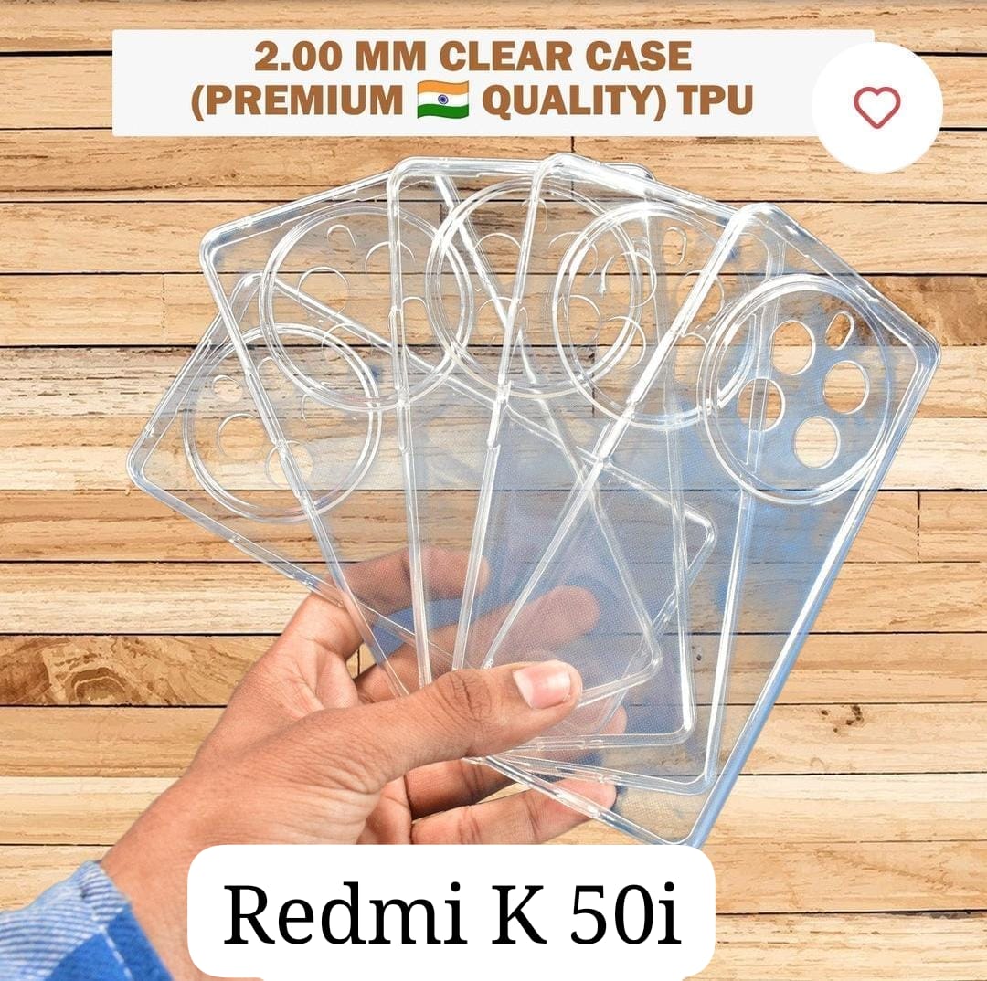 Clear Tpu Soft Case For Redmi