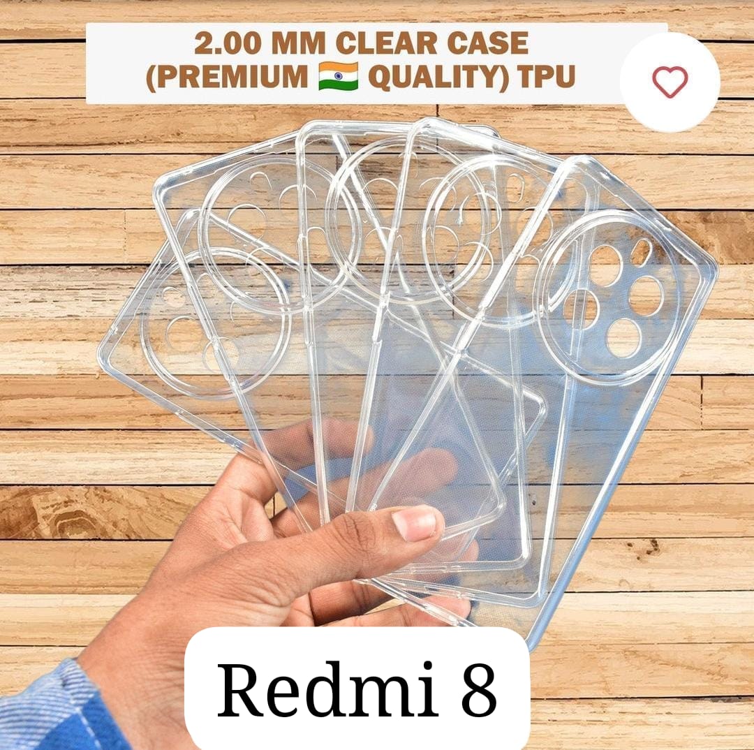 Clear Tpu Soft Case For Redmi