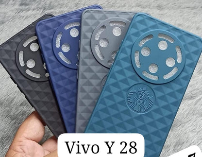 Texture Soft & Flexible Silicone Case  For Vivo