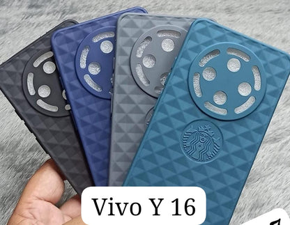 Texture Soft & Flexible Silicone Case  For Vivo