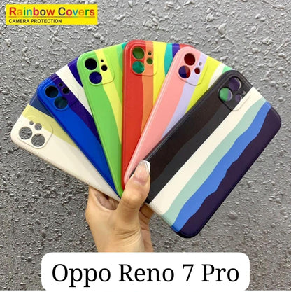 Rainbow Soft Print Case For Oppo