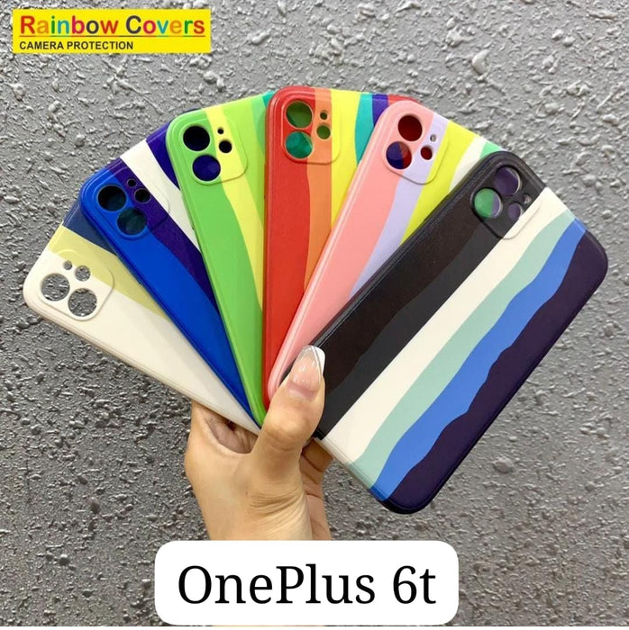 Rainbow Soft Print Case For Oneplus