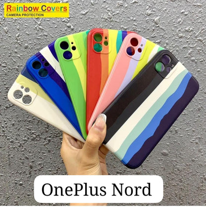 Rainbow Soft Print Case For Oneplus