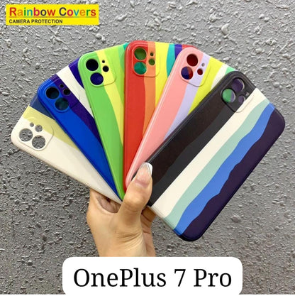 Rainbow Soft Print Case For Oneplus