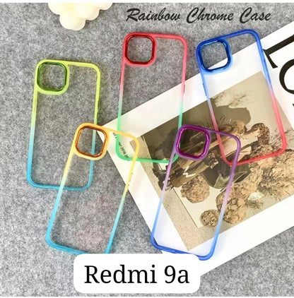 Rainbow Chrome Hard Case For Redmi