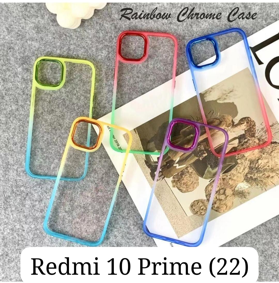 Rainbow Chrome Hard Case For Redmi