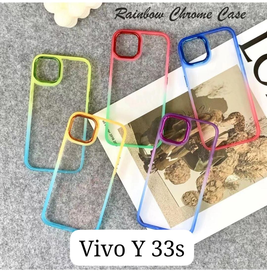 Rainbow Chrome Hard Case For Vivo