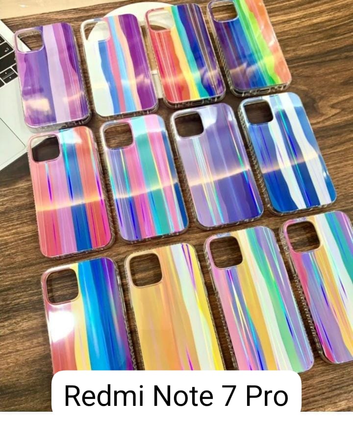 Rainbow Shiny Hard Case For Redmi