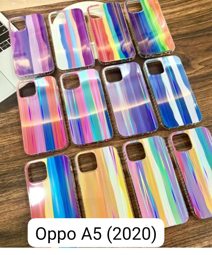 Rainbow Shiny Hard Case For Oppo