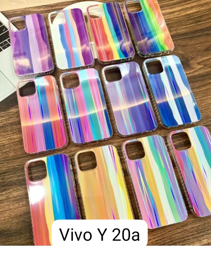 Rainbow Shiny Hard Case For Vivo