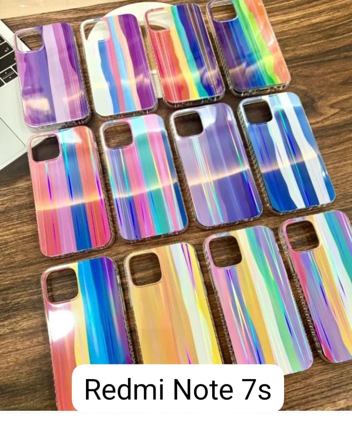 Rainbow Shiny Hard Case For Redmi