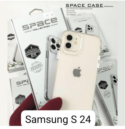 Space Transparent Hard Case For Samsung