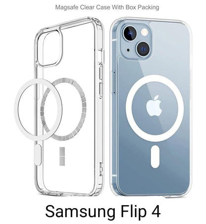 Transparent With Magsafe Hard Case For Samsung