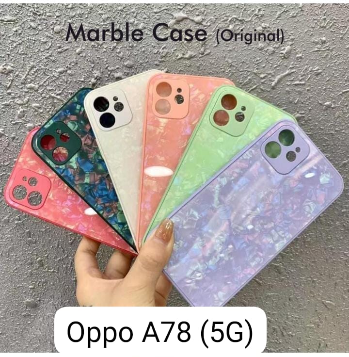 Marble Fancy Hard Case For Oppo