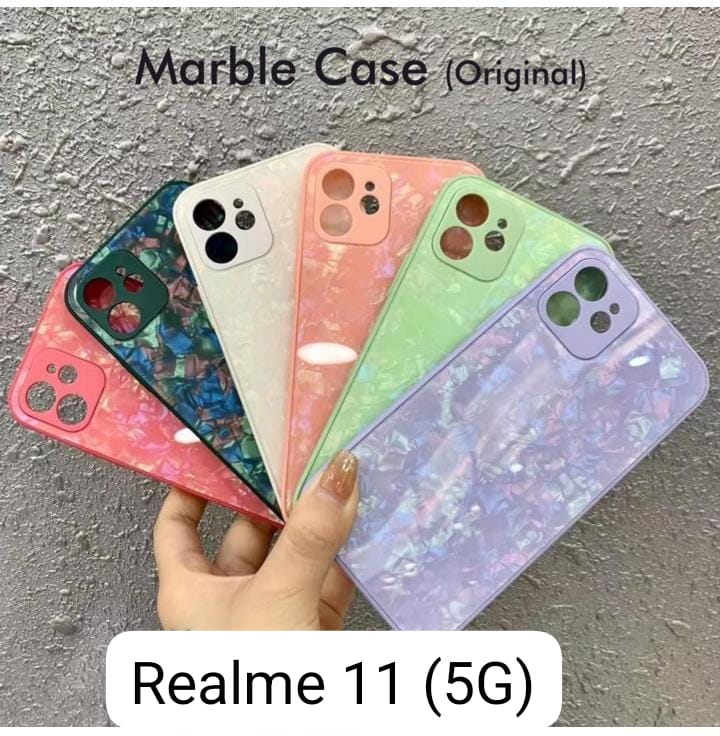 Marble Fancy Hard Case For Realme