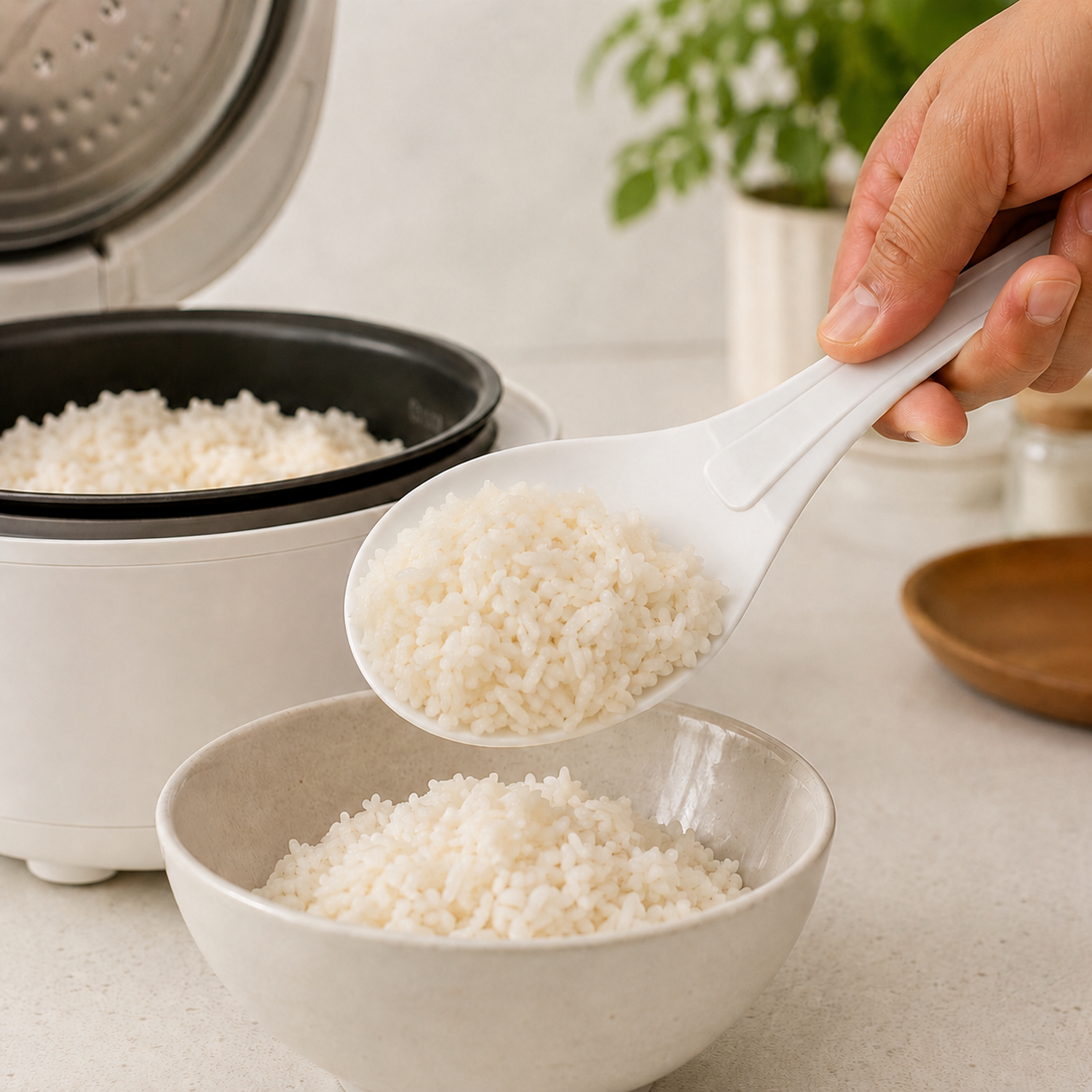 Non-Stick Rice Serving Paddle – Heat Resistant, Ergonomic Scoop