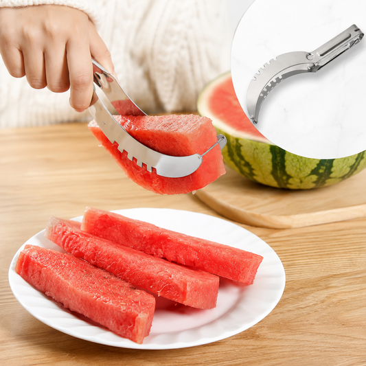 Watermelon Slicer – 3-in-1 Stainless Steel Tool | Quickslice