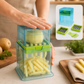 Potato Chipser  & Slicer – Dual Blade French Fries Maker | Quickslice