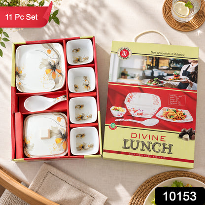Plastic Dinner Set – 11-Piece Food-Grade Tableware | Jiaqi