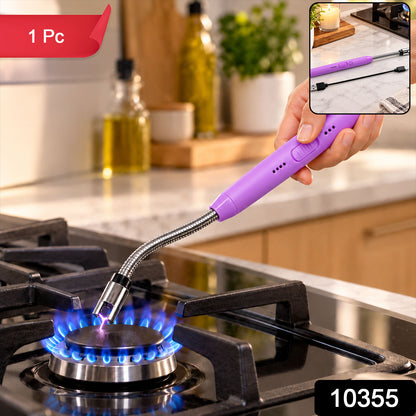 Electric Arc Lighter – USB Rechargeable with 360° Flexible Neck