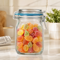 Reusable Food Storage Bag – Airtight Mason Jar Zipper 1000ml | Organivo