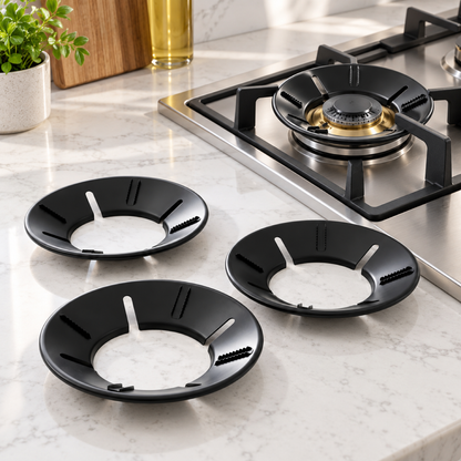 Gas Stove Flame Protector Ring – 4 Pc Set for Efficient Cooking — 10948_gas_stove_flame_protector_ring_4pc showcase image