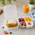 Airtight Multi-Compartment Lunch Box – 1400 ML Capacity